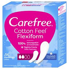 Slipová vložka Carefree Cotton Feel Flexiform Fresh Scent 56 ks