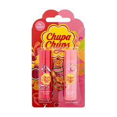 Balzám na rty Chupa Chups Lip Balm Duo SET1 4 g Kazeta