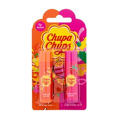 Balzám na rty Chupa Chups Lip Balm Duo SET2 4 g Kazeta