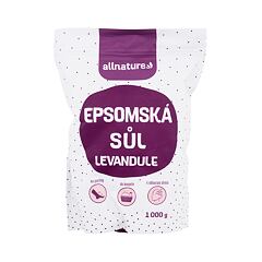 Koupelová sůl Allnature Epsom Salt Lavender 1000 g