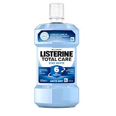 Ústní voda Listerine Total Care Stay White Mouthwash 6 in 1 500 ml