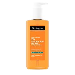 Čisticí gel Neutrogena Clear & Defend 2% Salicylic Acid Facial Wash 200 ml