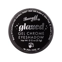 Oční stín Barry M Glazed Gel Chrome Eyeshadow 3,5 g So Enticing