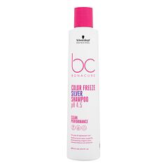 Šampon Schwarzkopf Professional BC Bonacure Color Freeze pH 4.5 Shampoo Silver 250 ml poškozený flakon