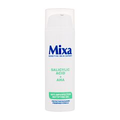 Pleťový gel Mixa Salicylic Acid + AHA Anti-Imperfection Mattifying Gel 50 ml poškozená krabička