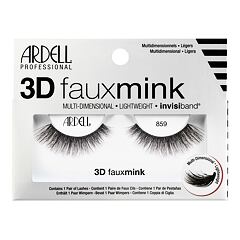 Umělé řasy Ardell 3D Faux Mink 859 1 ks Black