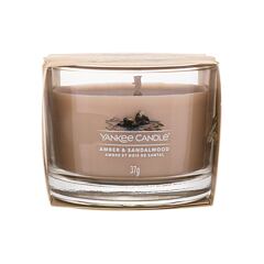 Vonná svíčka Yankee Candle Amber & Sandalwood 37 g