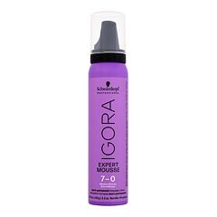 Barva na vlasy Schwarzkopf Professional Igora Expert Mousse 100 ml 7-0 Medium Blonde