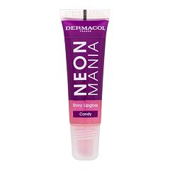 Lesk na rty Dermacol Neon Mania Shiny Lipgloss 10 ml Candy