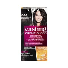 Barva na vlasy L'Oréal Paris Casting Creme Gloss 48 ml 200 Ebony Black