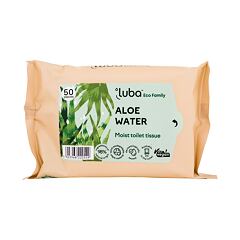 Vlhčený toaletní papír Luba Eco Family Aloe Water 50 ks