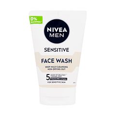 Čisticí gel Nivea Men Sensitive Face Wash 100 ml