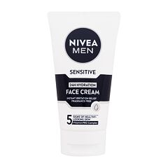 Denní pleťový krém Nivea Men Sensitive 24H Hydration Face Cream 75 ml