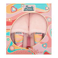 Sprchový krém Xpel Candy Dreams Marshmallow Magic Cosy Night In Slipper Set 100 ml Kazeta