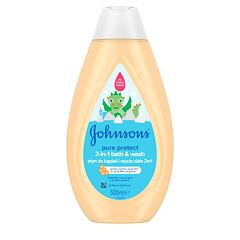 Sprchový gel Johnson´s Kids Pure Protect 2-in-1 Bath & Wash 500 ml