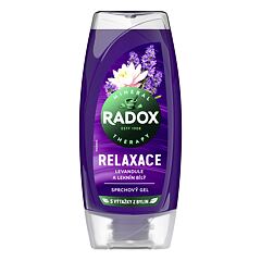 Sprchový gel Radox Relaxation Lavender And Waterlily Shower Gel 225 ml