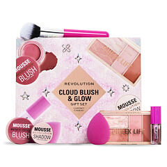 Oční stín Makeup Revolution London Cloud Blush & Glow Gift Set 4 g Kazeta