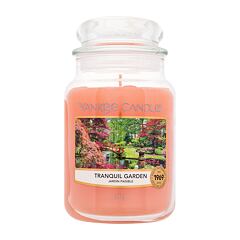 Vonná svíčka Yankee Candle Tranquil Garden 623 g vada zbarvení