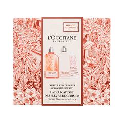 Sprchový gel L'Occitane Cherry Blossom Body Care Gift Set 250 ml Kazeta