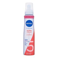 Tužidlo na vlasy Nivea Ultra Strong Styling Mousse 150 ml poškozený flakon