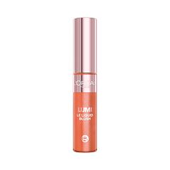 Tvářenka L'Oréal Paris Lumi Le Liquid Blush 10 ml 627 Glowy Warm Peach