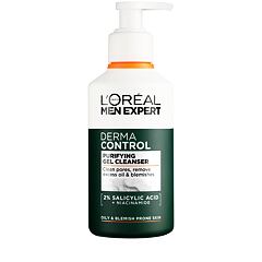 Čisticí gel L'Oréal Paris Men Expert Derma Control Purifying Gel Cleanser 260 ml