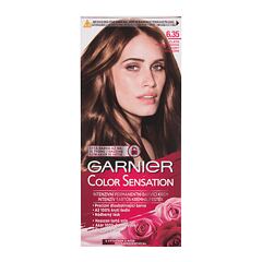 Barva na vlasy Garnier Color Sensation 40 ml 6,35 Chic Orche Brown poškozená krabička