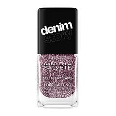 Lak na nehty Gabriella Salvete Denim Story Longlasting Nail Polish 11 ml 01 Glitter Jeans