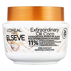 Maska na vlasy L'Oréal Paris Elseve Extraordinary Oil Coconut Hair Mask 300 ml