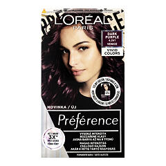 Barva na vlasy L'Oréal Paris Préférence Vivid Colors 60 ml 4.261 Dark Purple