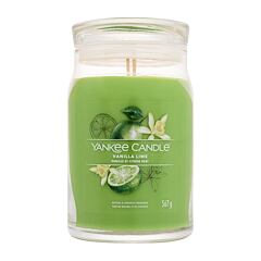 Vonná svíčka Yankee Candle Signature Vanilla Lime 567 g