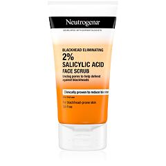 Peeling Neutrogena Blackhead Eliminating 2% Salicylic Acid Face Scrub 150 ml