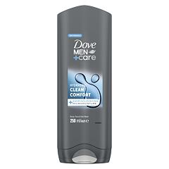 Sprchový gel Dove Men + Care Hydrating Clean Comfort 250 ml