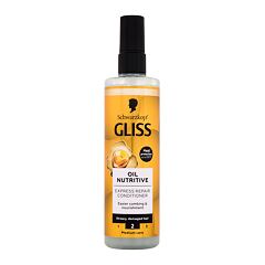 Kondicionér Schwarzkopf Gliss Oil Nutritive Express-Repair-Conditioner 200 ml