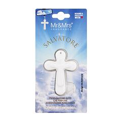 Vůně do auta Mr&Mrs Fragrance Salvatore Holy Woods White 1 ks