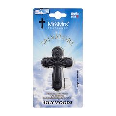 Vůně do auta Mr&Mrs Fragrance Salvatore Holy Woods Black 1 ks