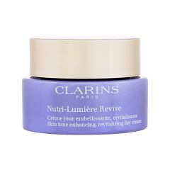 Denní pleťový krém Clarins Nutri-Lumière Revive Skin Tone Enhancing, Revitalizing Day Cream 50 ml poškozená krabička