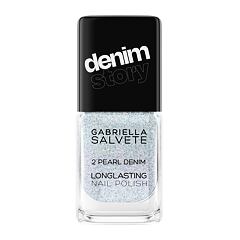 Lak na nehty Gabriella Salvete Denim Story Longlasting Nail Polish 11 ml 02 Pearl Denim