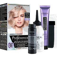 Barva na vlasy L'Oréal Paris Préférence Cool Blondes 60 ml 8.12