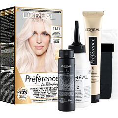 Barva na vlasy L'Oréal Paris Préférence Le Blonding 1 ks 11.11 Ultra Light Cold Crystal Blonde