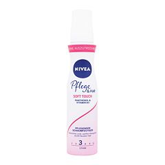 Tužidlo na vlasy Nivea Care & Hold Soft Touch Caring Mousse 150 ml poškozený flakon