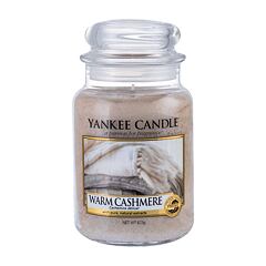 Vonná svíčka Yankee Candle Warm Cashmere 623 g vada zbarvení