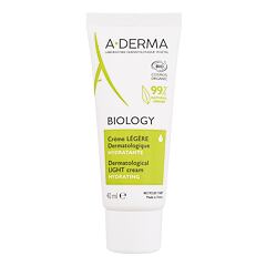 Denní pleťový krém A-Derma Biology Dermatological Light Cream 40 ml