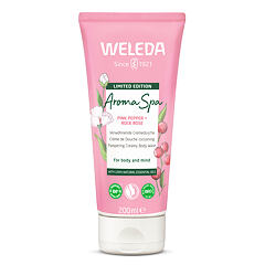 Sprchový krém Weleda Aroma Spa Pink Pepper + Rock Rose Pampering Creamy Body Wash 200 ml