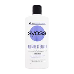 Kondicionér Syoss Blonde & Silver Conditioner 440 ml poškozený flakon