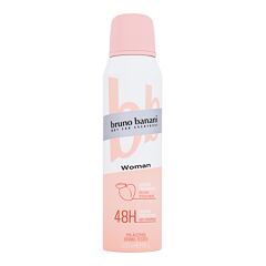 Antiperspirant Bruno Banani Woman Delicate Peach & Musk 150 ml poškozený flakon