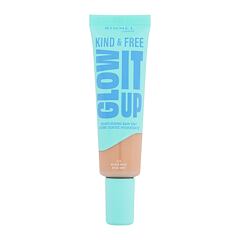 Make-up Rimmel London Kind & Free Glow It Up Moisturising Skin Tint 30 ml 210 Golden Beige