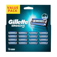 Náhradní břit Gillette Mach3 16 ks poškozená krabička