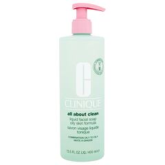 Čisticí mýdlo Clinique All About Clean Liquid Facial Soap Oily Skin Formula 400 ml