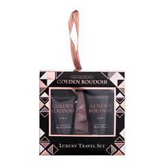 Tělové mléko The Indulgent Bathing Co. Golden Boudoir Luxury Travel Set 50 ml Kazeta